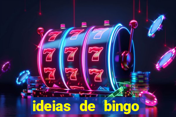 ideias de bingo para o natal